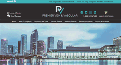 Desktop Screenshot of premierveins.com