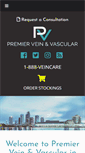 Mobile Screenshot of premierveins.com